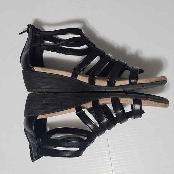 SIZE 7 Denver Hayes Leather Sandals - Picture 4 of 9